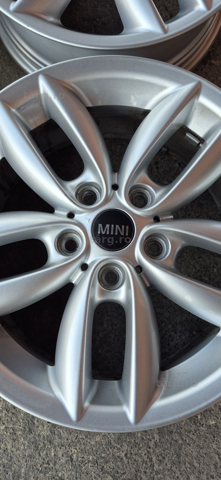 4 jante aliaj originale Minicooper R17; 7J×17 H2,ET.50. 3