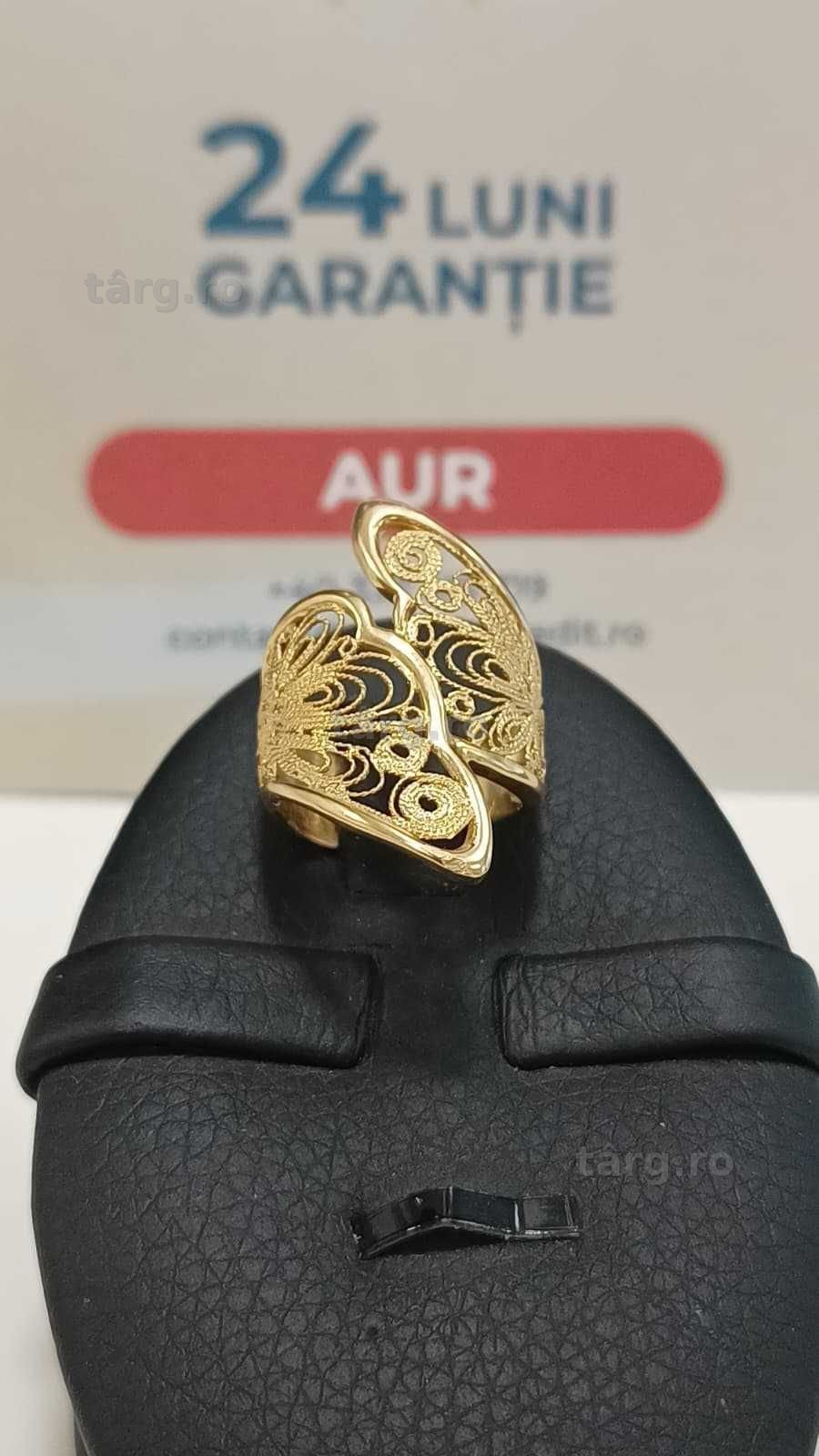 Inel aur 18K 8.04gr [AG24 Harlau B.45430.3] - Garantie 2 ani! - Ridicare din agentie!