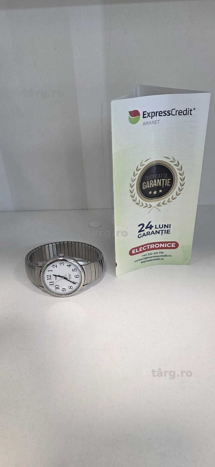 Timex Easy Reader 35 mm  (Ag8 Tudor/B74715) – Garantie 2 Ani! 3