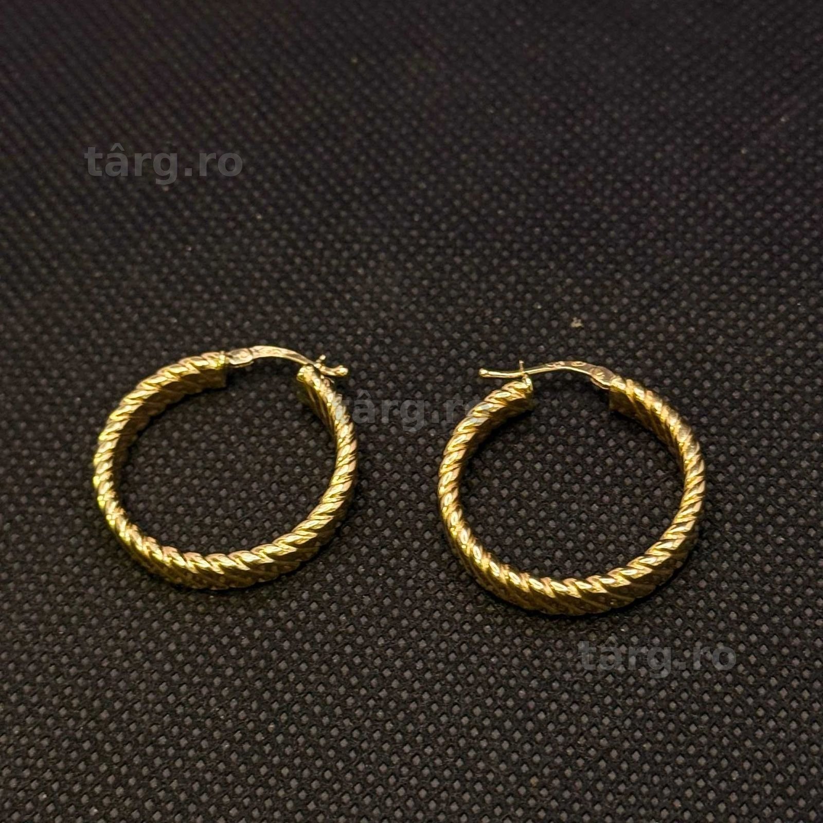 Cercei aur 14K 3.47g (AG15 Gara 1 B34056.1) Garantie 2 ani! 3