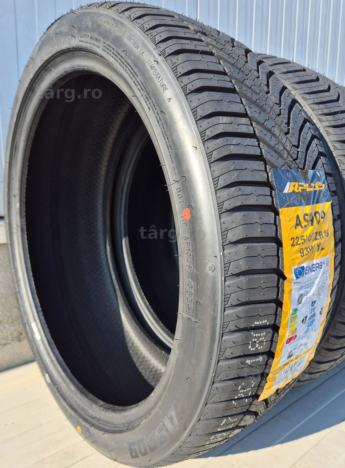 225/40 R19, 93W , APLUS AS909 XL, Anvelope all season M+S 3