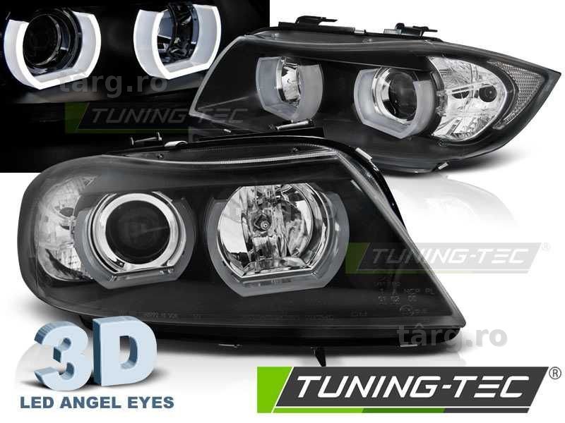 Faruri BMW E90/E91 NFL, U-Type Angel Eyes  2005 - 2008 Tuning Tec
