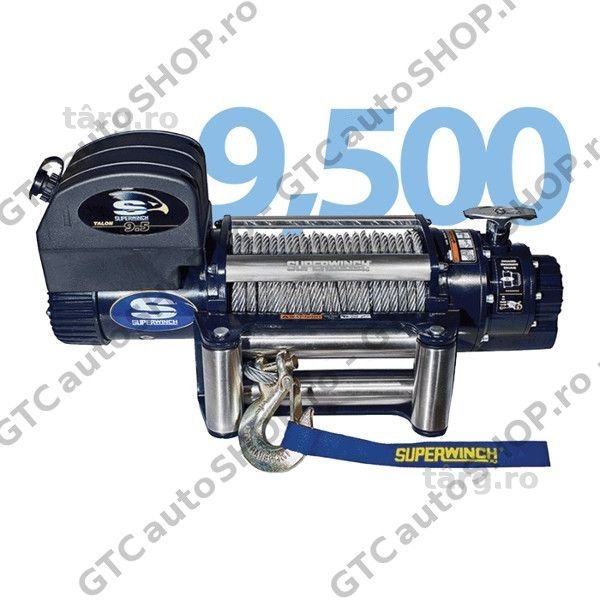 Troliu Superwinch talon 9.5 cablu otel