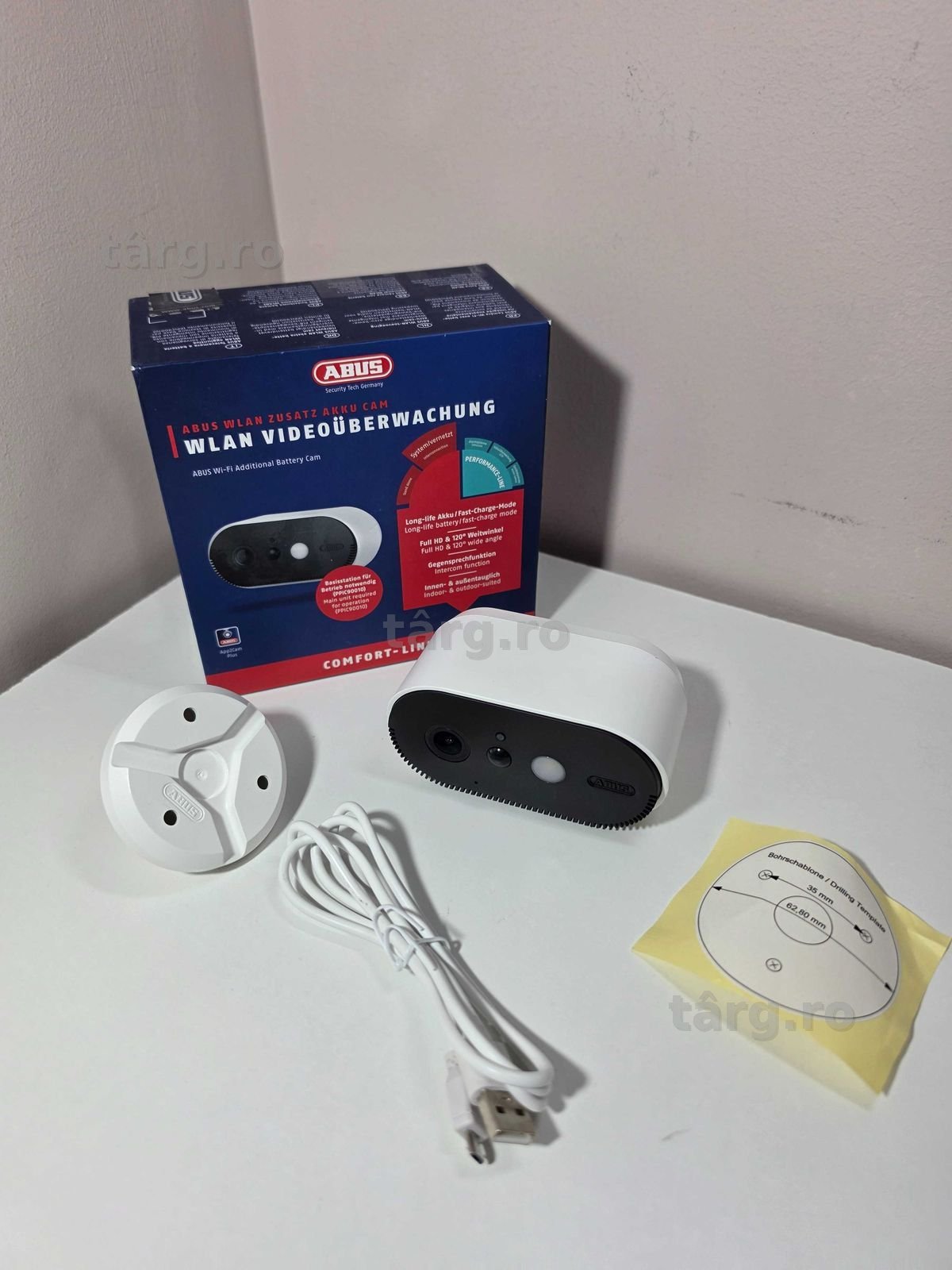 ABUS WiFi Additional Battery Cam / Camera supraveghere 2
