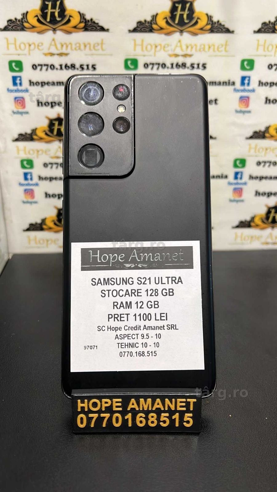 Hope Amanet P3 Samsung S21 Ultra Stocare 128 GB/ 12 GB RAM 2