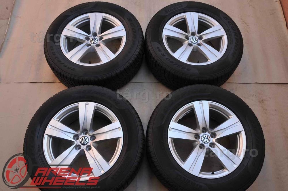 Roti Iarna 18 inch Originale VW Touareg 3 CR Pirelli 255/60 R18