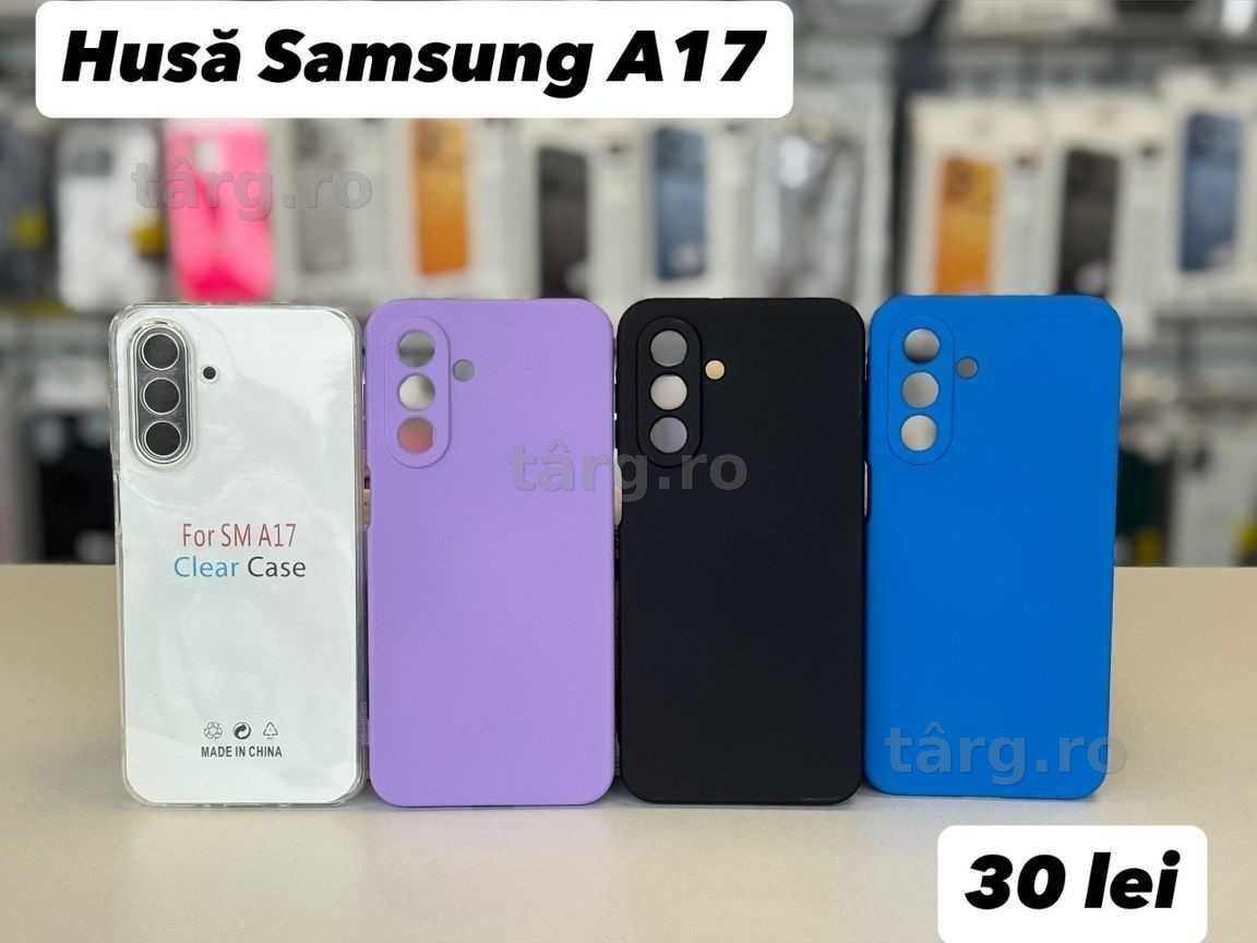 Husa silicon, folie, cablu,incarcator  Samsung A17