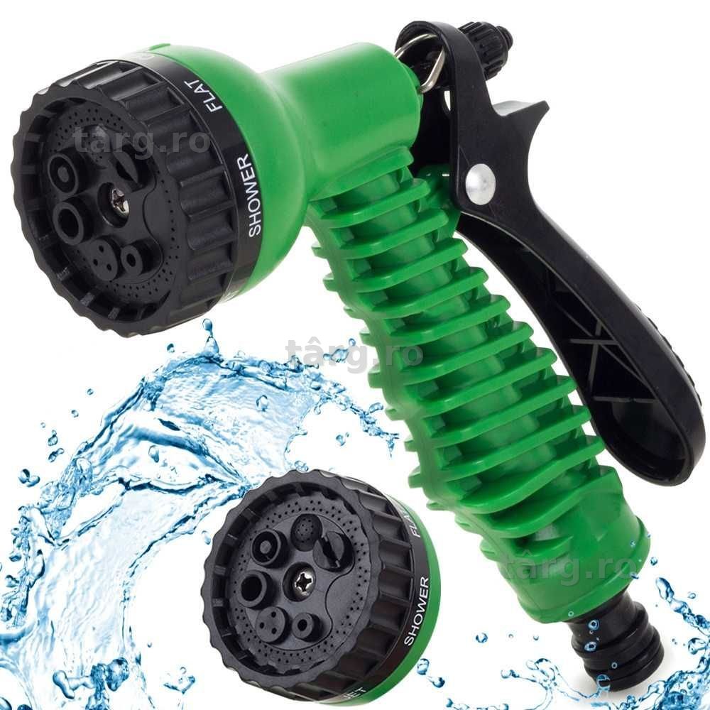 Pistol stropit gradina multifunctional cu 7 tipuri de pulverizare