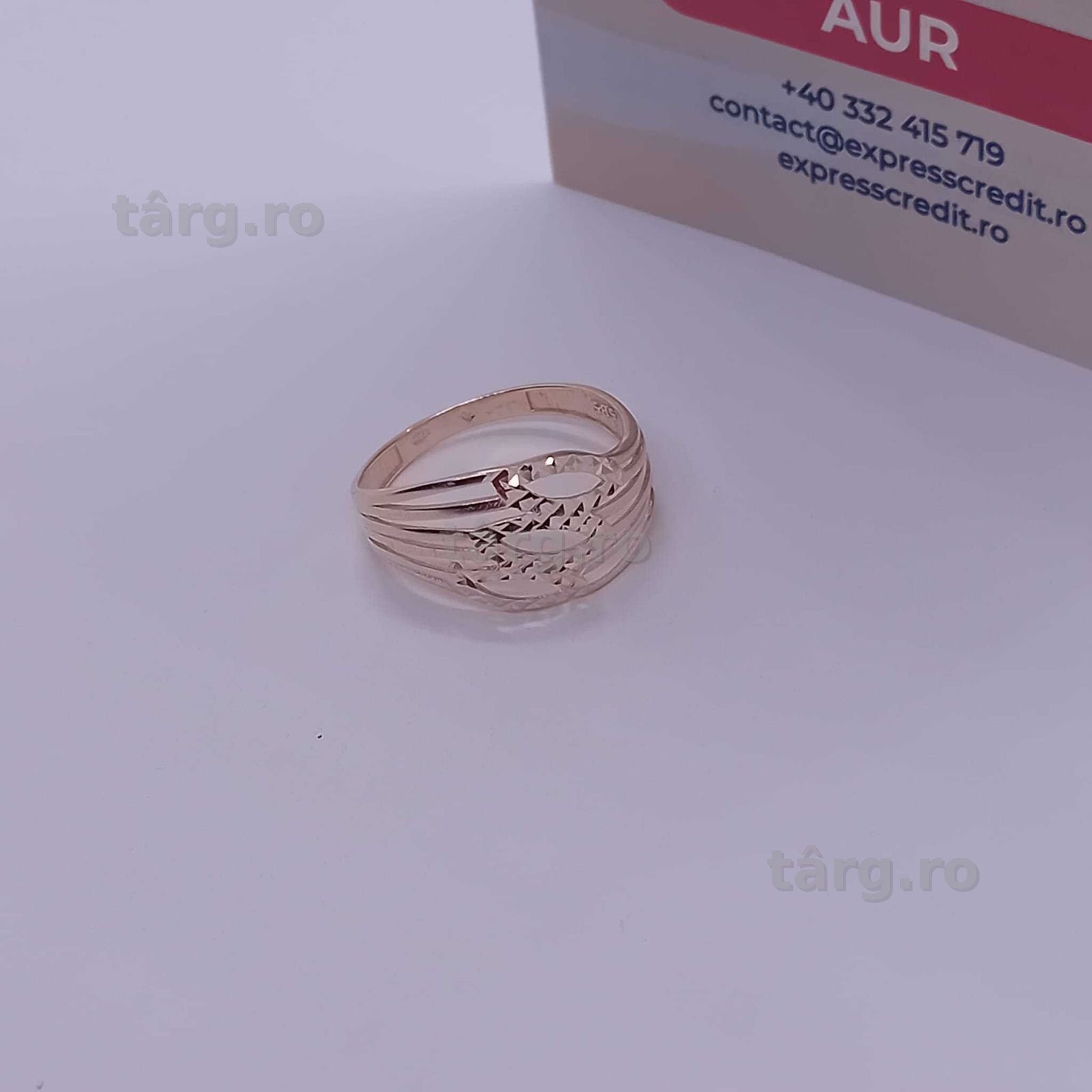 Inel Aur 14k 2.15g (Ag4 Dacia B.51389) Garantie 2 ani 3