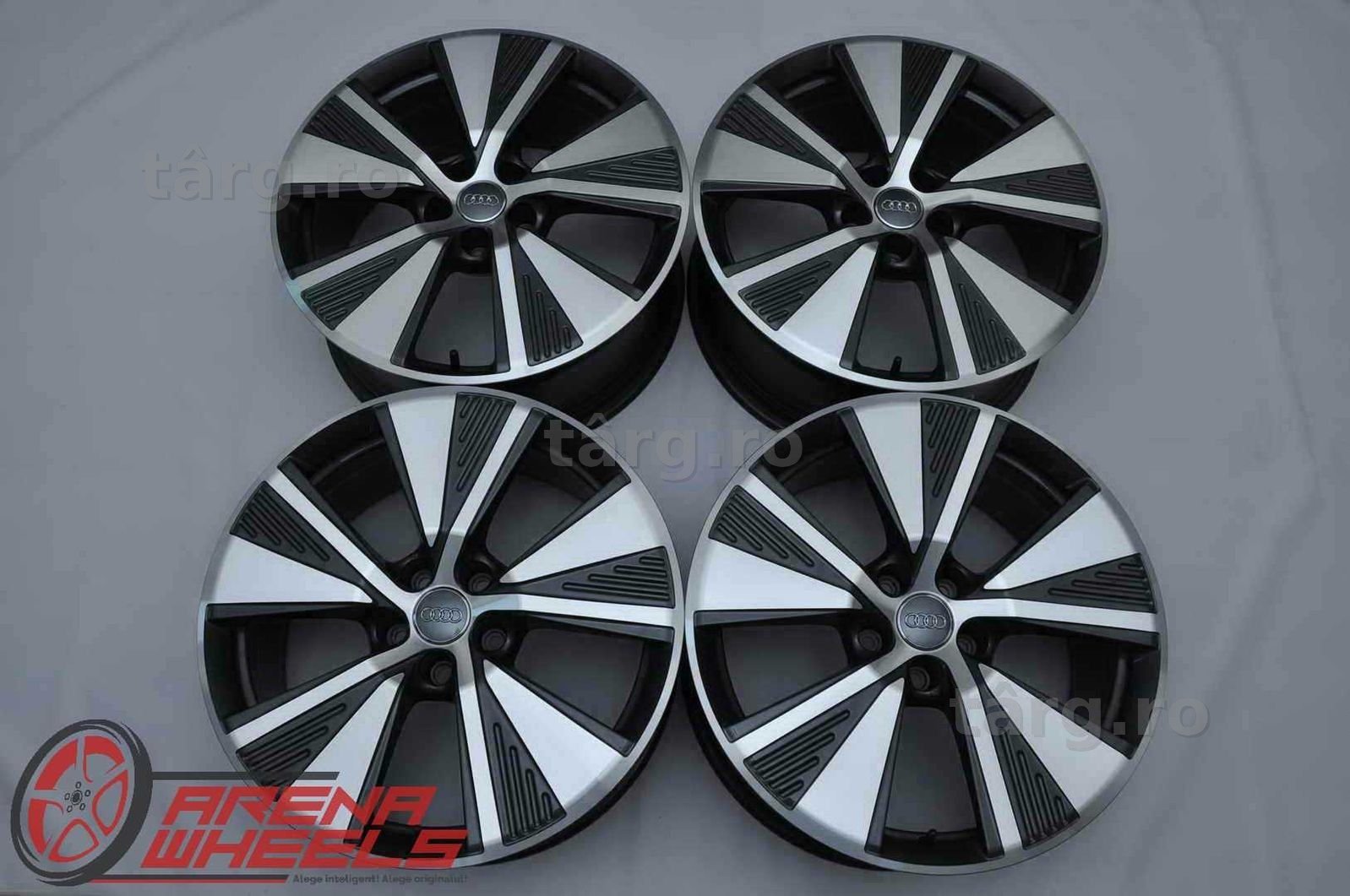 Set 4 Jante Noi 19 inch Originale Audi A4 A6 A8 Q3 Q5 Q7 Q8 E-Tron R19