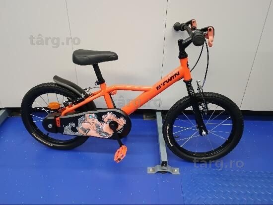Bicicletă Robot 500 16'' copii 105 - 120 cm - (SecondHand) Decathlon