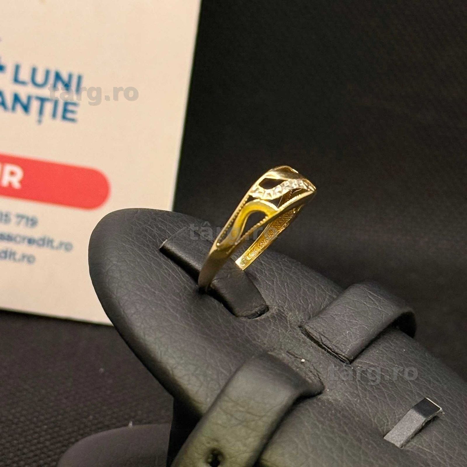 Inel aur 14K 1.5g (AG15 Gara 1 B34113.1) Garantie 2 ani! 3