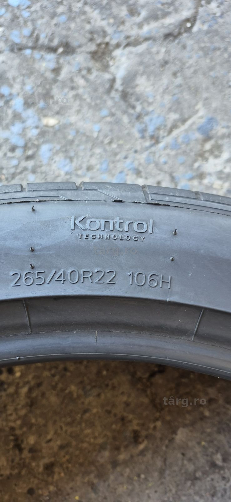 4 anvelope vara Hankook 265/40/22,dot 2021-2022.Pretul este pe bucata. 7