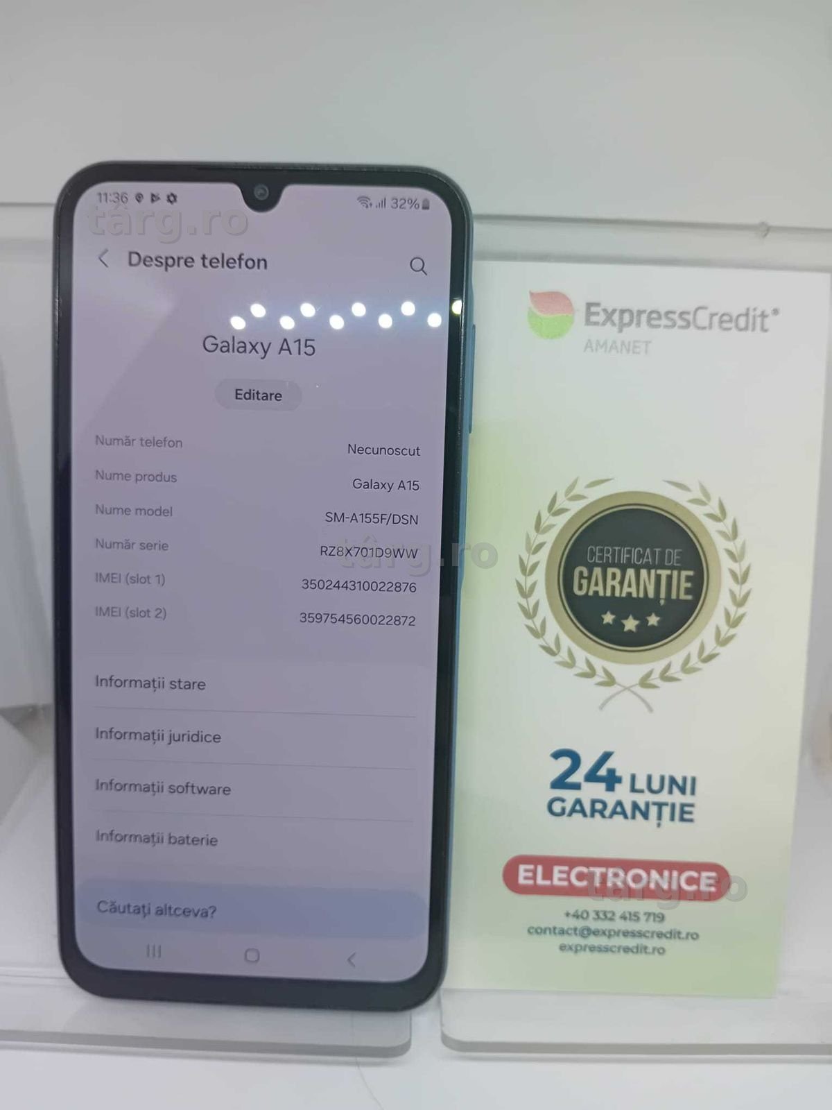 Samsung Galaxy A15 (35491.1/30 Pacurari 2)