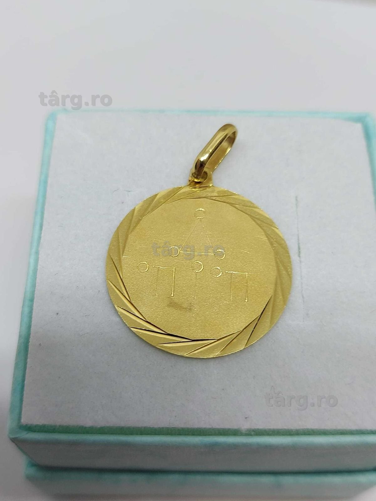 Medalion 18k 1.51gr [34948.2/30 Pacurari 2] Garantie 2 ani!!! 2