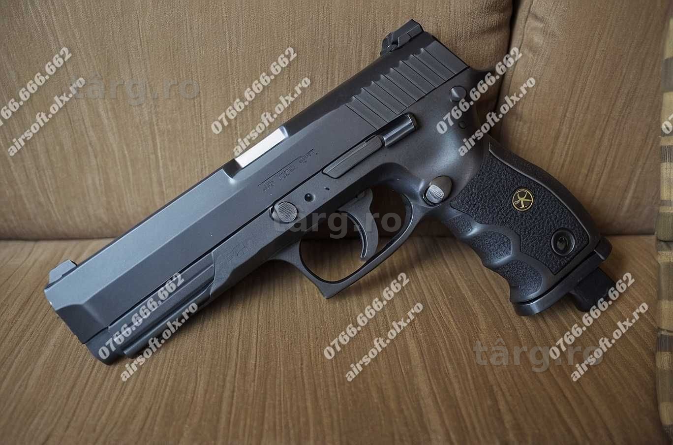 MODEL NOU!! Pistol Hdp X (25 JOULI) ~UPGRADE MAX~ Cu Bile de Cauciuc