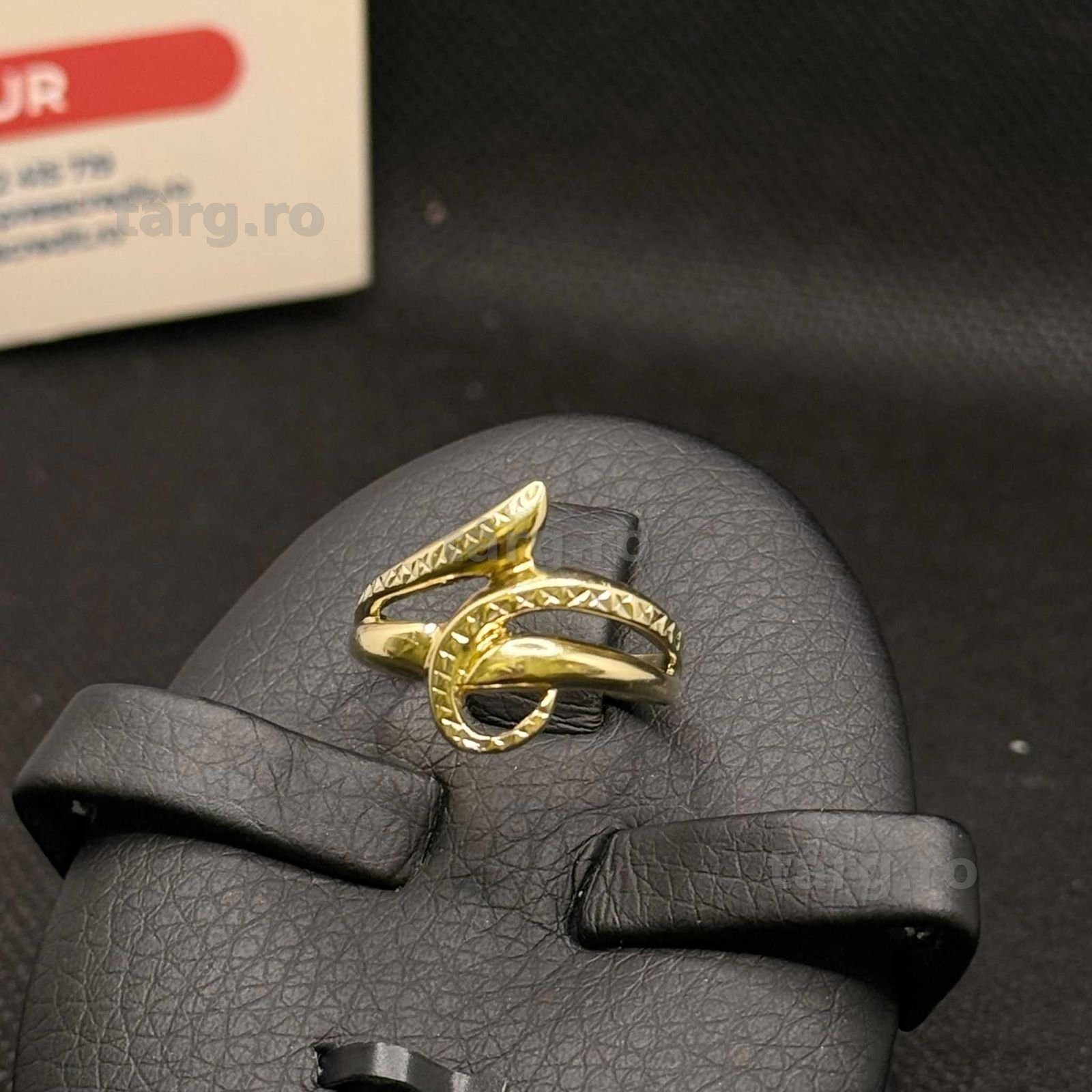 Inel aur 14K 3.54g (AG15 Gara 1 B33407.2) Garantie 2 ani! 2