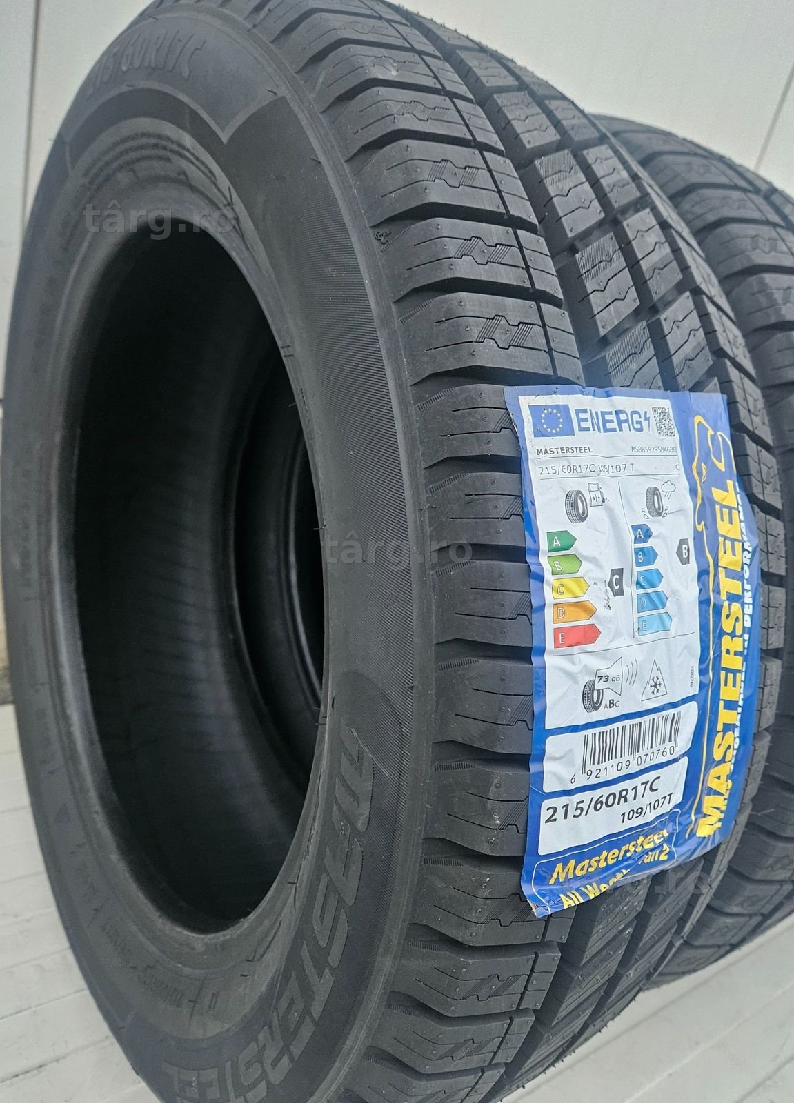 215/60R17C, 109T, MASTERSTEEL, Anvelope mixte M+S 4