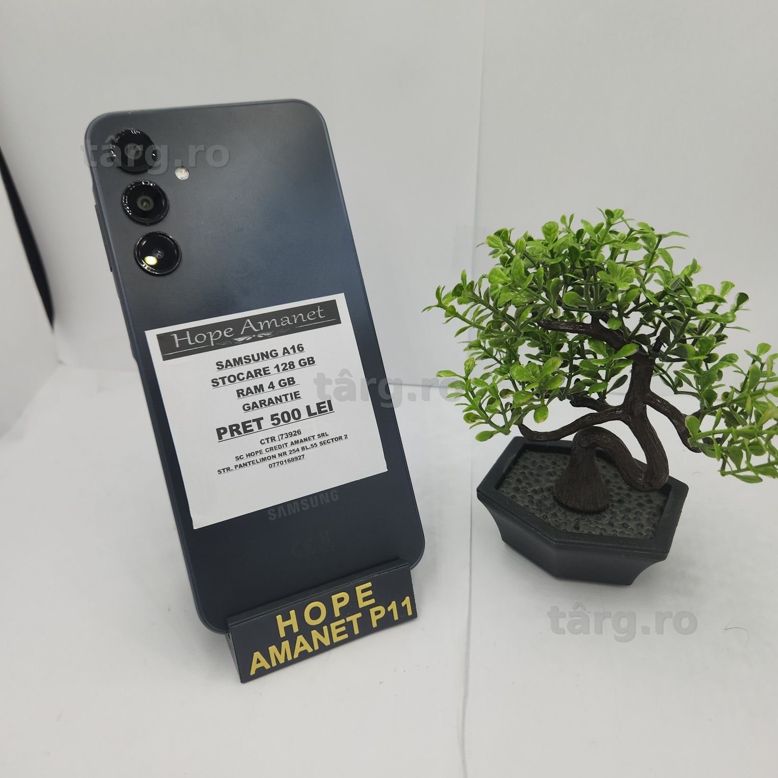 Hope Amanet P11 - Samsung A16 / 128GB / 4GB RAM / Garantie / 73926 3