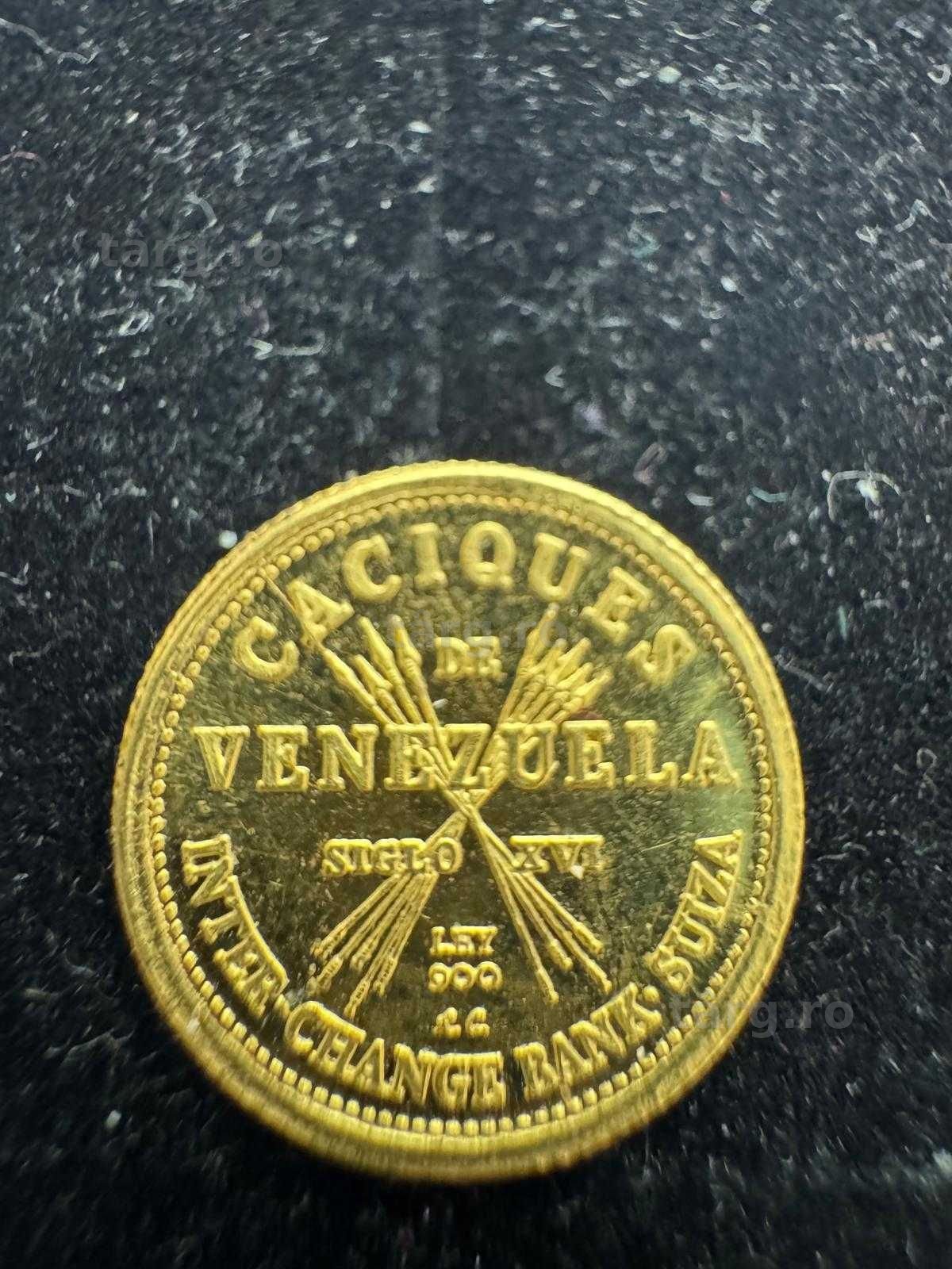Moneda din aur 21k (70293.1/ 10 Pacurari 1) garantie 2 ani! 4