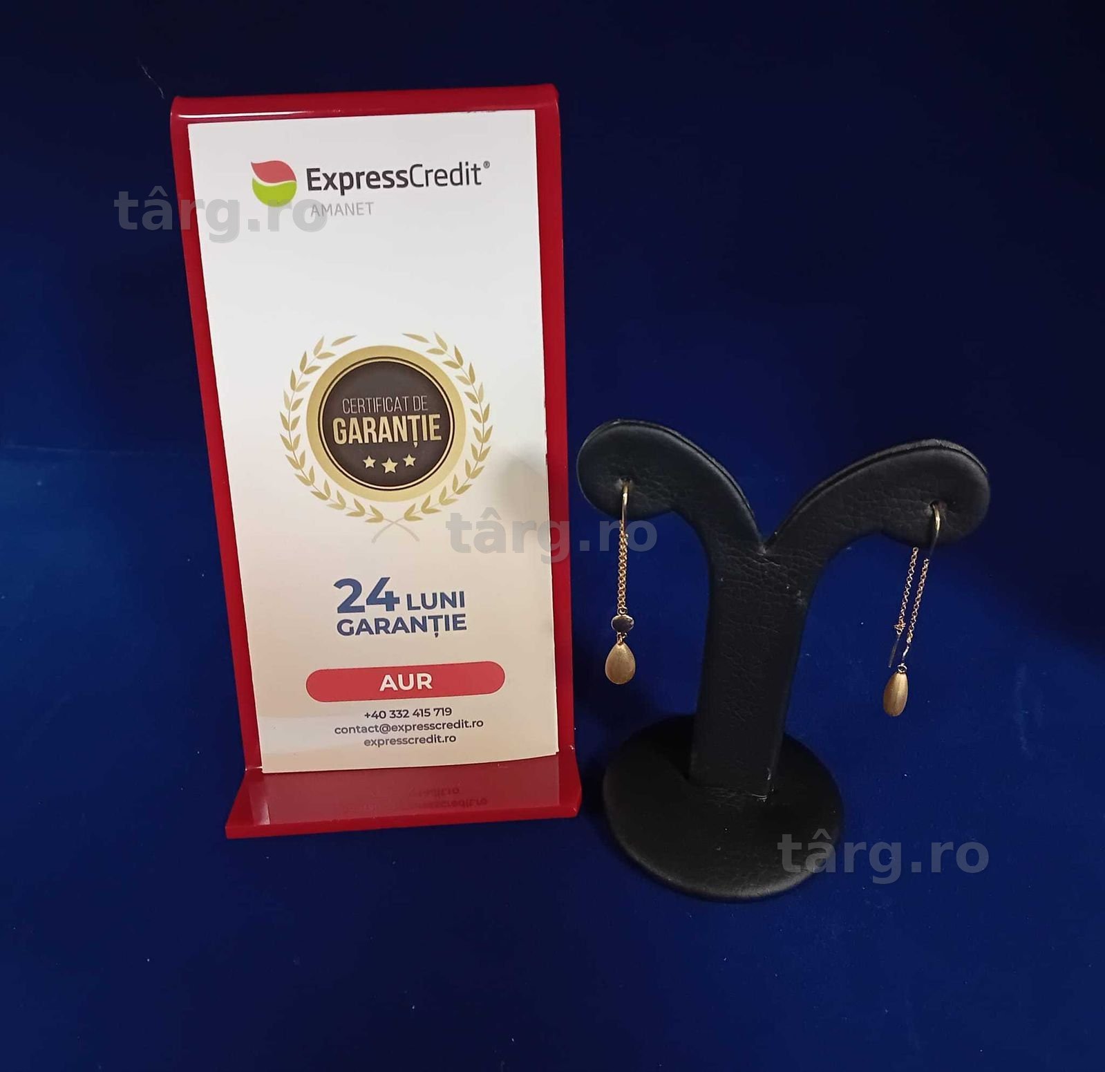 Cercei Aur 14K - 2.19 grame / 1095 lei ( B34526.1 / Ag28 Doi Baieti )