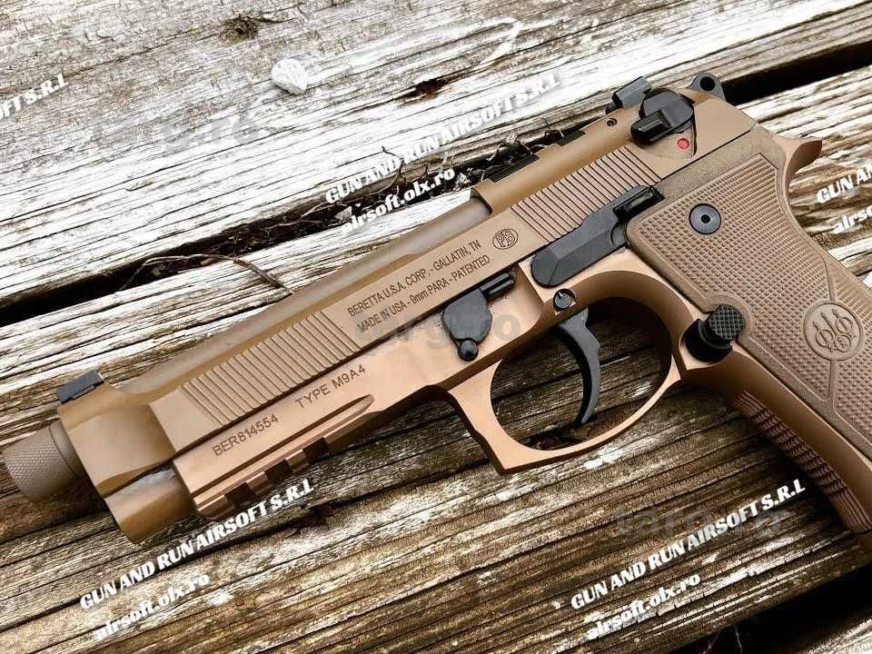 OFERTA 5J !- Pistol FULL METAL /Taurus PUTERNIC cu/Co2 Gaz Pusca
