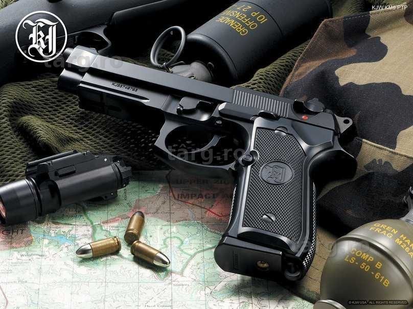 Cel mai Puternic TAURUS - Pistol Cu Aer Comprimat Full Metal 5 JOULI!!