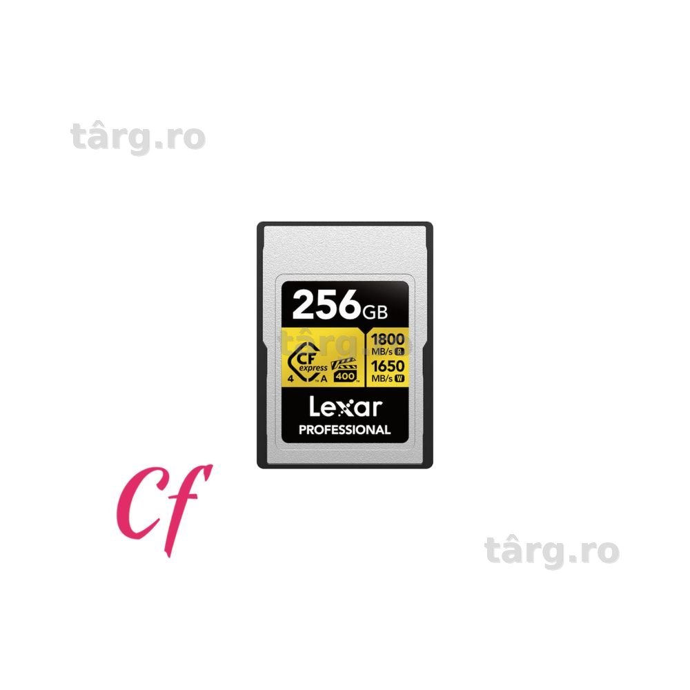 Lexar Professional Gold CFexpress 4.0 Type A 256GB 1800MB/s - 1650 MB/s