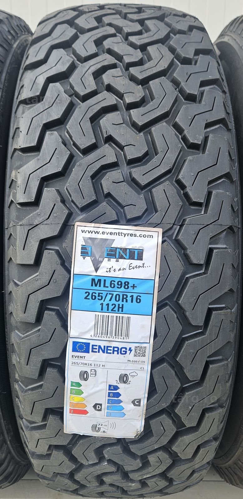 265/70 R16, 112H, EVENT ML698+, Anvelope All Terrain M+S 3