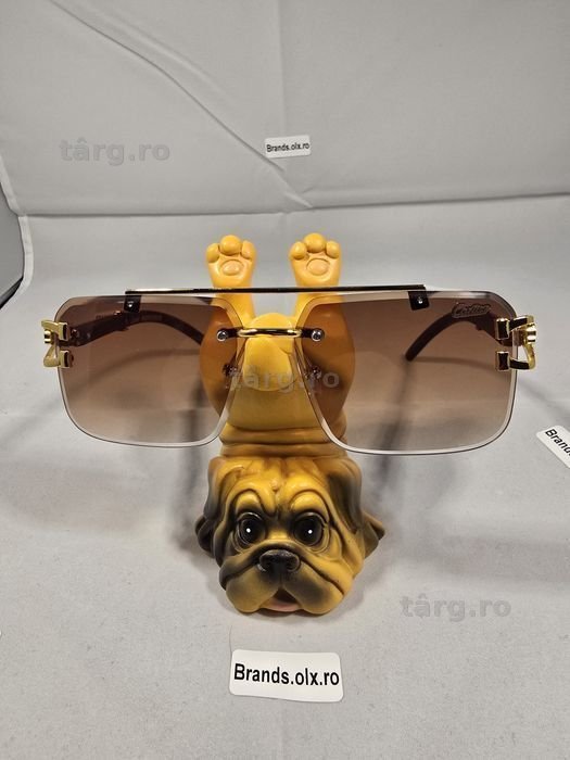 Promotie - Ochelari de soare Cartier Leopard Brown, made in Italy