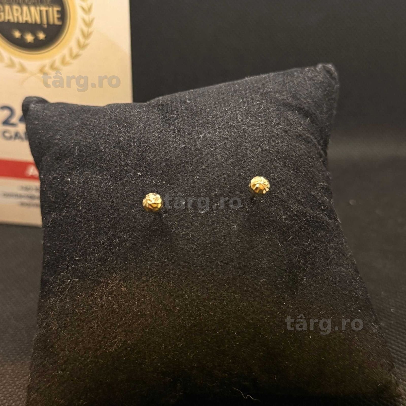 Cercei aur 14K 0.89g (AG15 Gara 1 B33859.1) Garantie 2 ani!