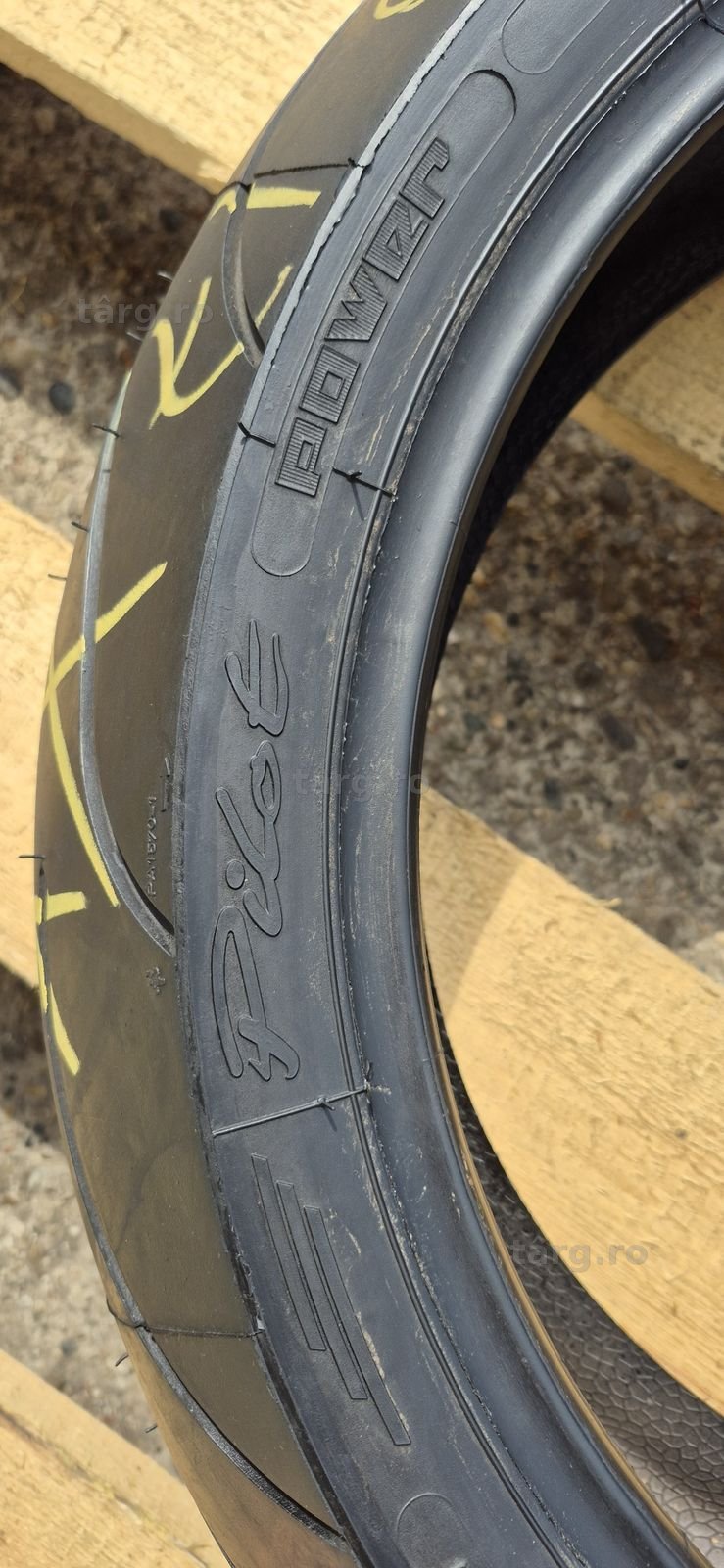 O anvelopa moto noua Michelin 170/60/ZR17 M/C,dot 2019. 4