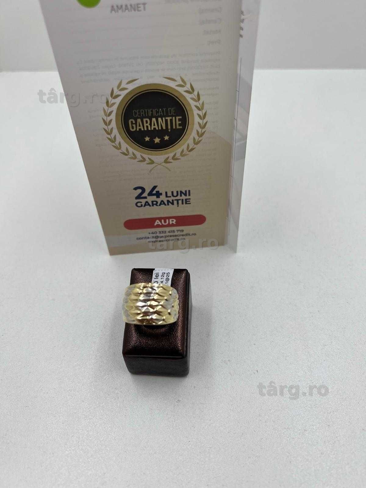 Inel Aur 14K 4.12g (Ag25 Belvedere B.42409) Garantie 2 ani! 2
