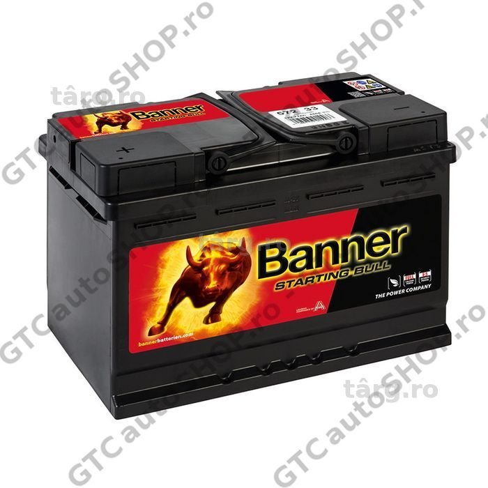 Acumulator auto Banner Starting Bull72Ah (cu borne inversate)