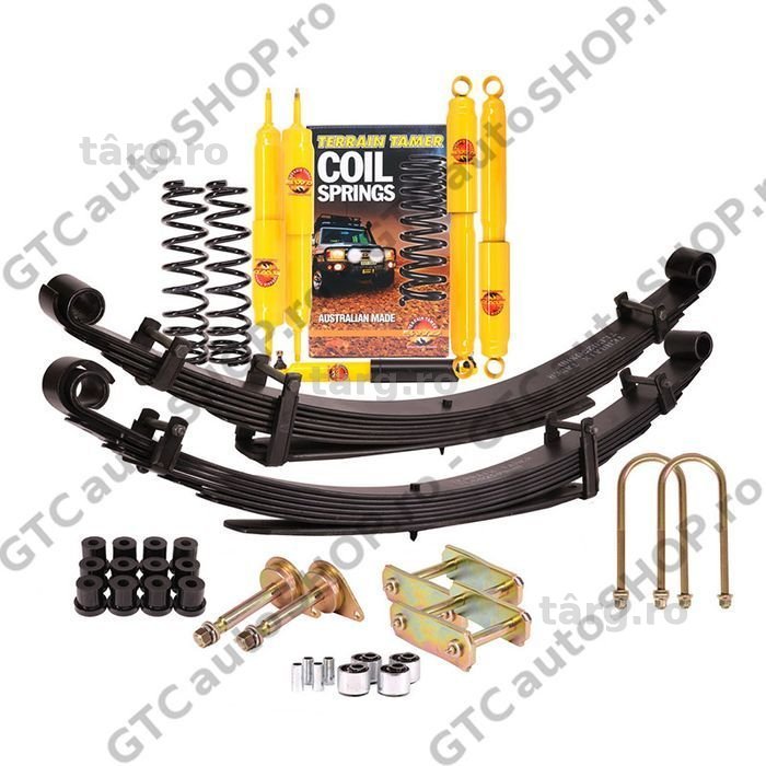 suspensie - kit complet terrain tamer tgs +5cm, toyota land cruiser 71/74