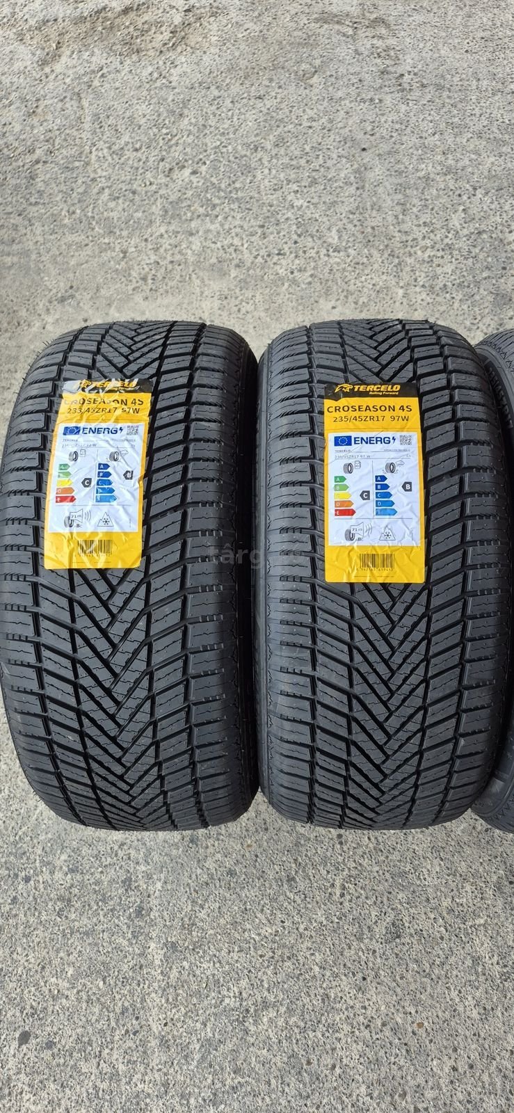 4 anvelope M+S noi Tercelo 235/45/17,dot 2026.Pretul este pe bucata 2