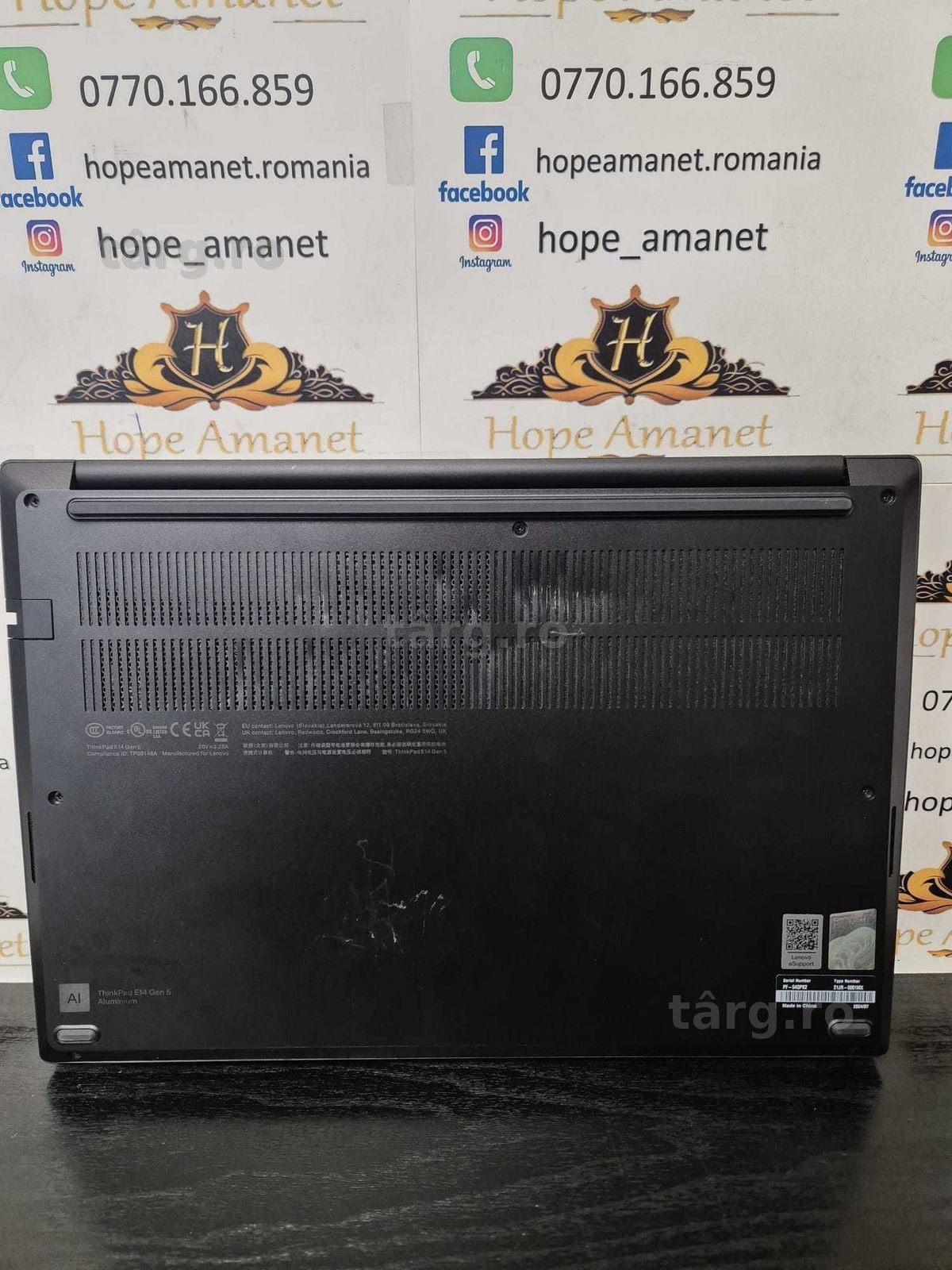 Hope Amanet P10/Laptop Lenovo Thinkpad E14 Gen 5 8