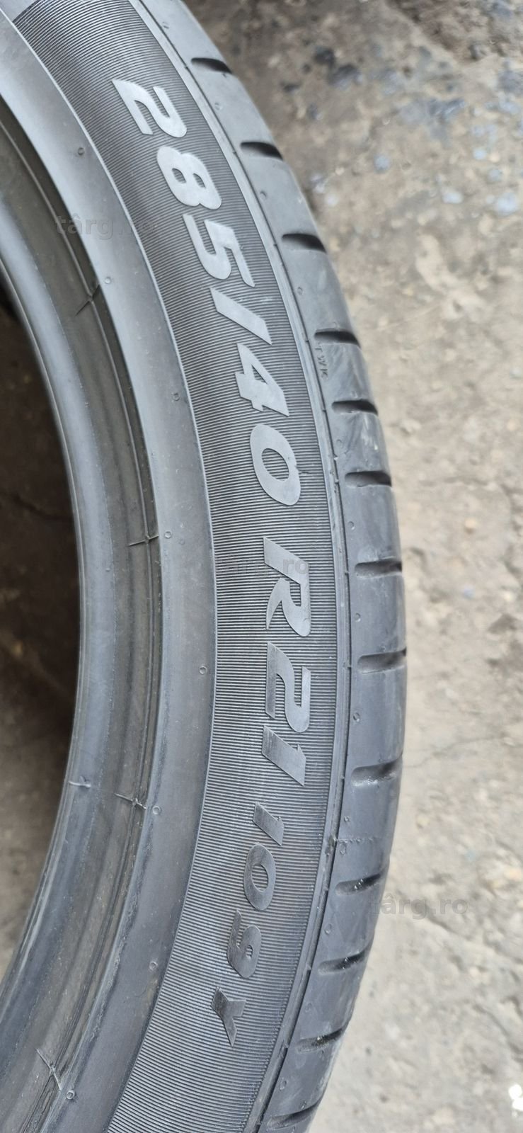 4 anvelope vara Pirelli 285/40/21,dot 2021.Pretul este pe bucata. 6