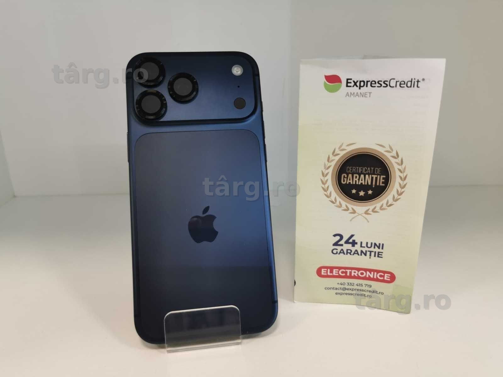 Telefon Apple Iphone 17 Pro Max 256Gb (Ag8 Tudor/B74924) – Garantie 2 Ani!