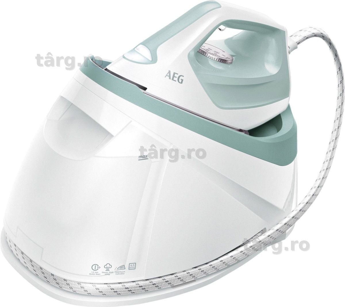 Statie de calcat cu abur AEG ST7-1-4LG Delicate 7000 verde/alb