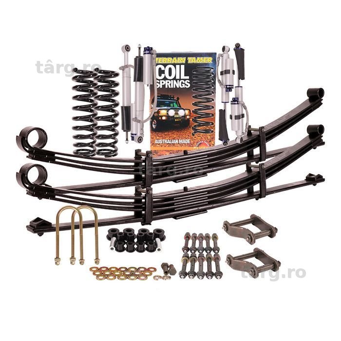 suspensie - kit complet terrain tamer pro cu rezervor reglabile +4/5cm ford ranger px / mazda bt50