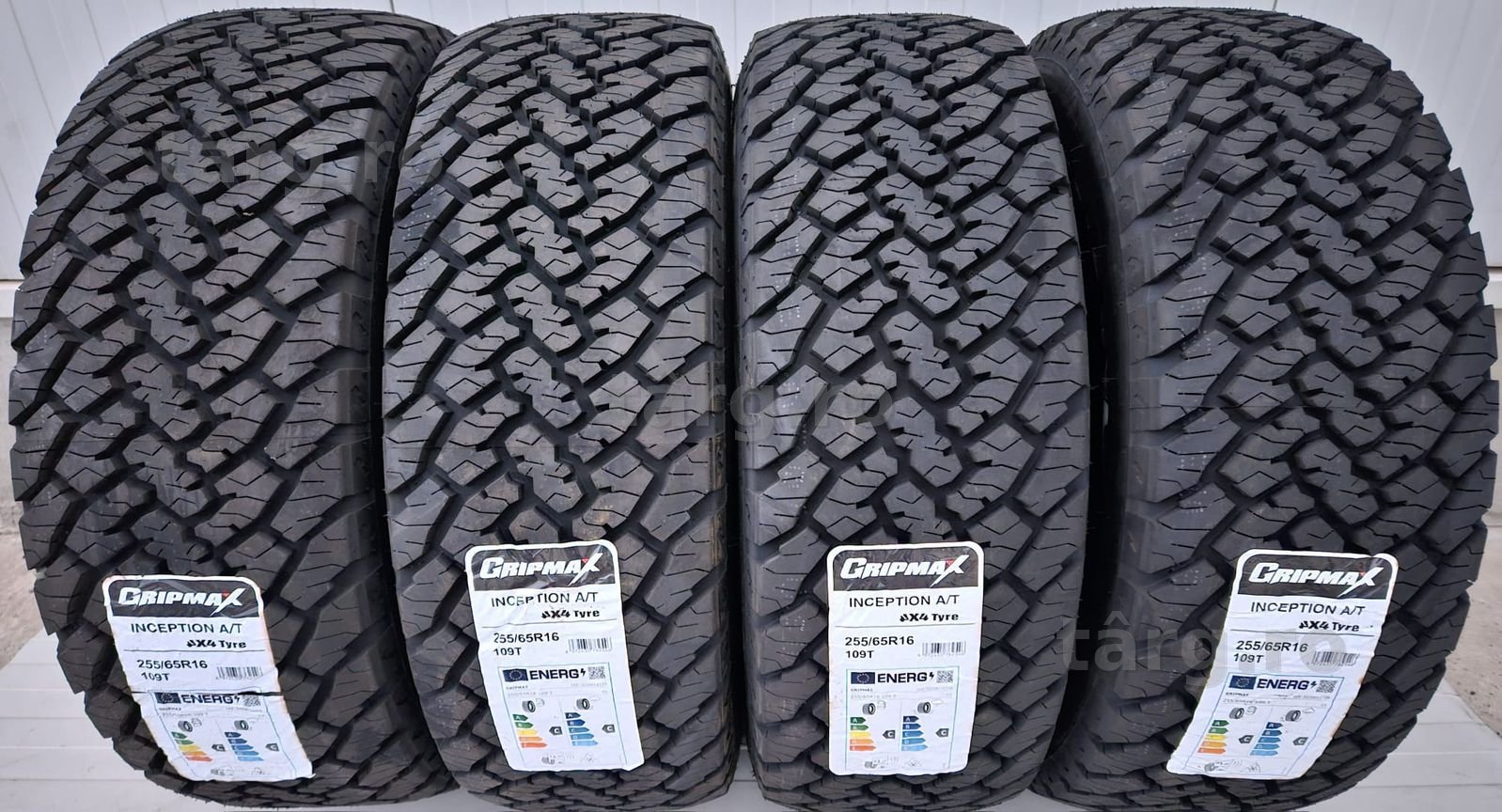 255/65 R16, 109T, GRIPMAX  Inception A/T, Anvelope All Terrain M+S 2