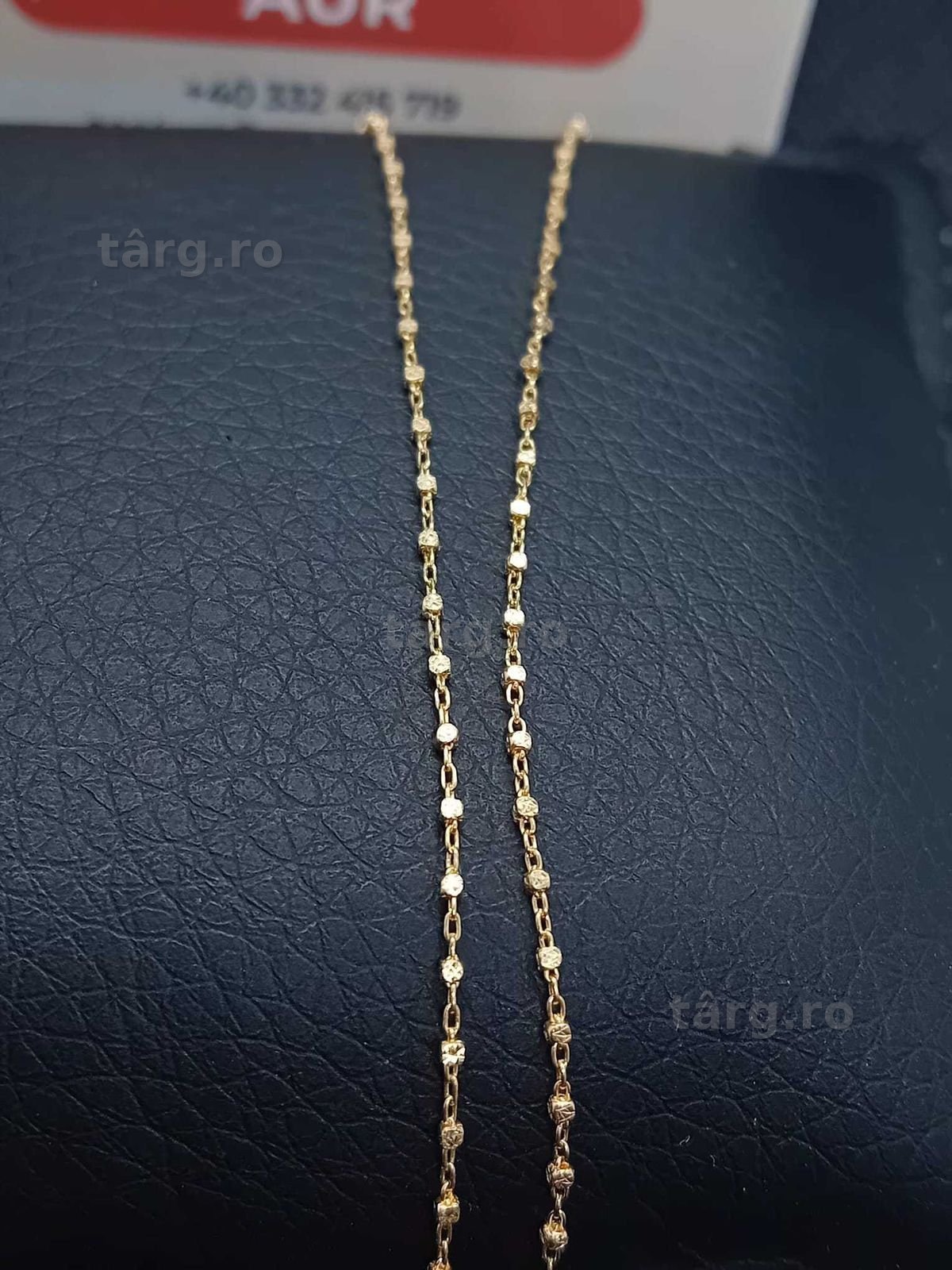 Lant aur 14k 2.43g (B.25487 AG31 Barboi) Garantie 2 ani! 2