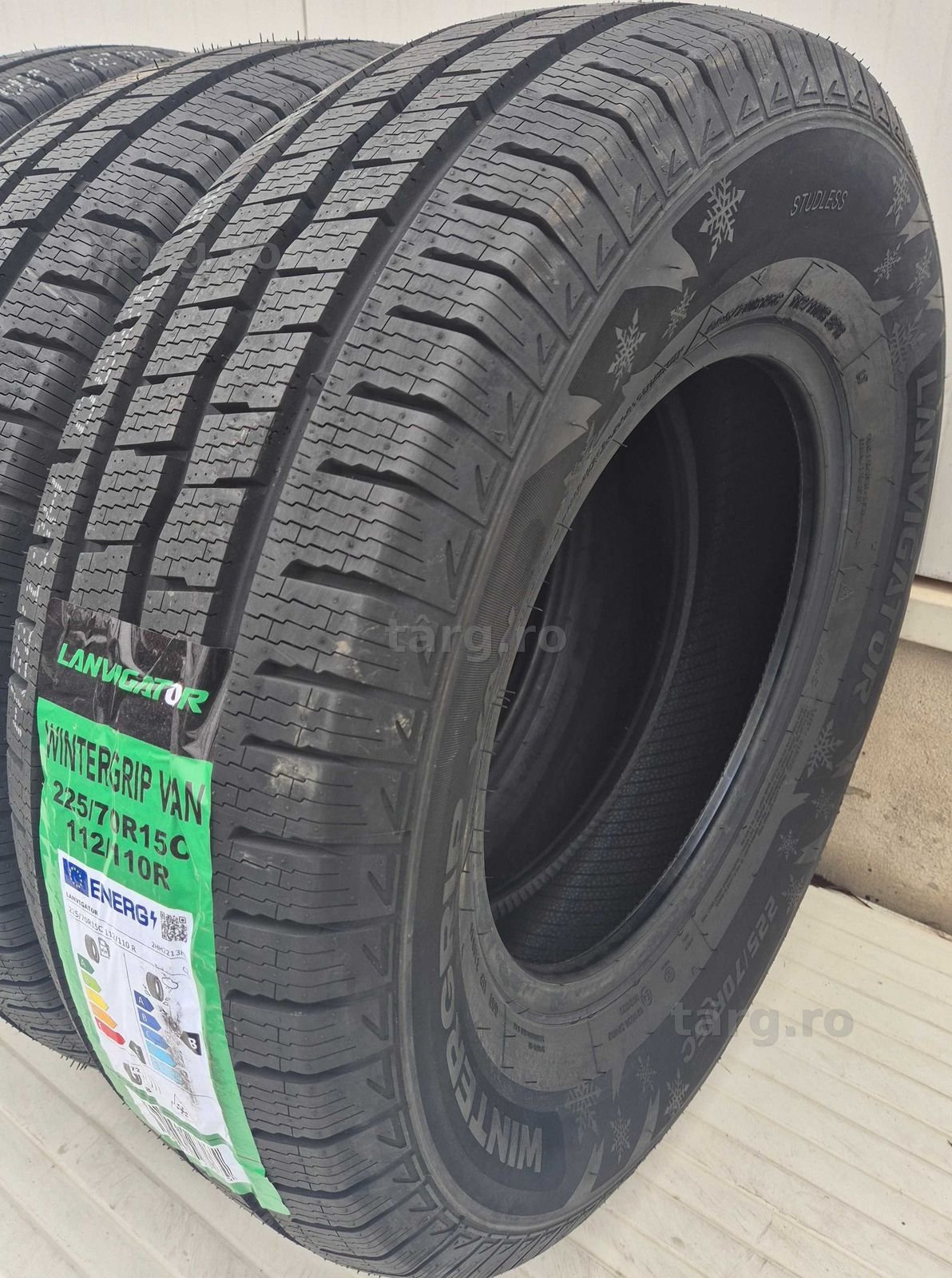 225/70 R15C, 112R,LANVIGATOR Wintergrip VAN, Anvelope de iarna M+S 8PR 3
