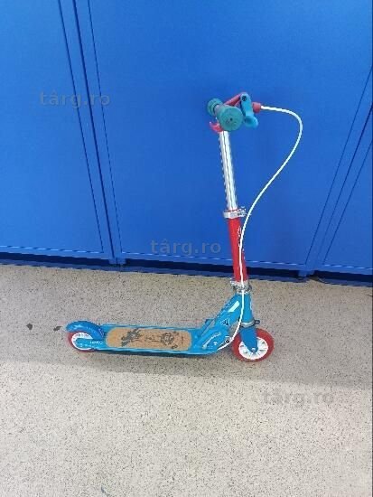 Trotinetă cu Frână Play 5 Albastru Copii - (SecondHand) Decathlon