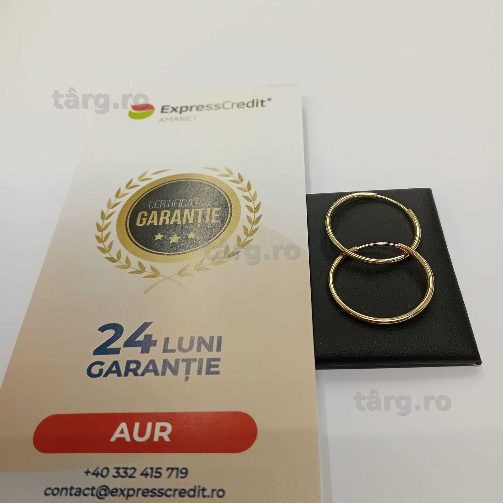 Cercei aur 14k (ag49 Esplanada b.8557.3)