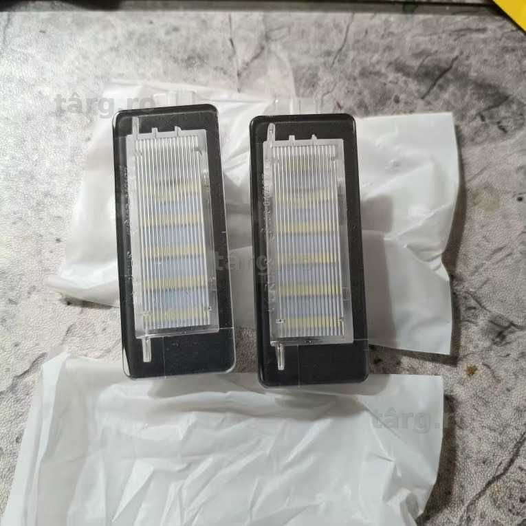 Set 2 Lampi Numar LED Portbagaj Renault Espace Scenic Laguna Fluence