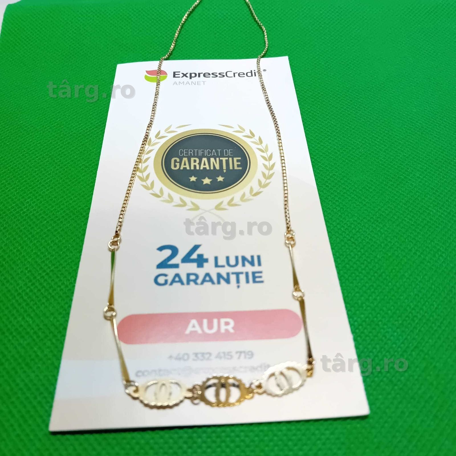 Colier  aur 14k 4.92 gr (AG4 Dacia b.51724.1 )Garantie 2 ani 3