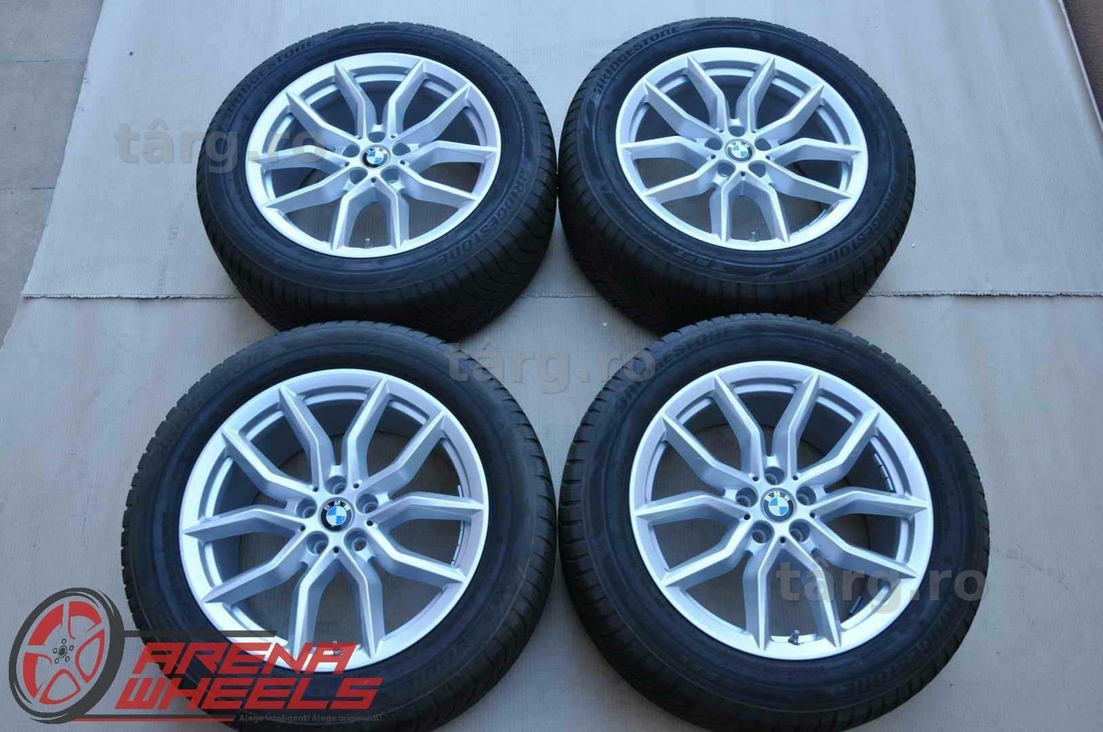 Roti Iarna 19 inch BMW X5 G05 X6 G06 Bridgestone 265/50 R19 Runflat