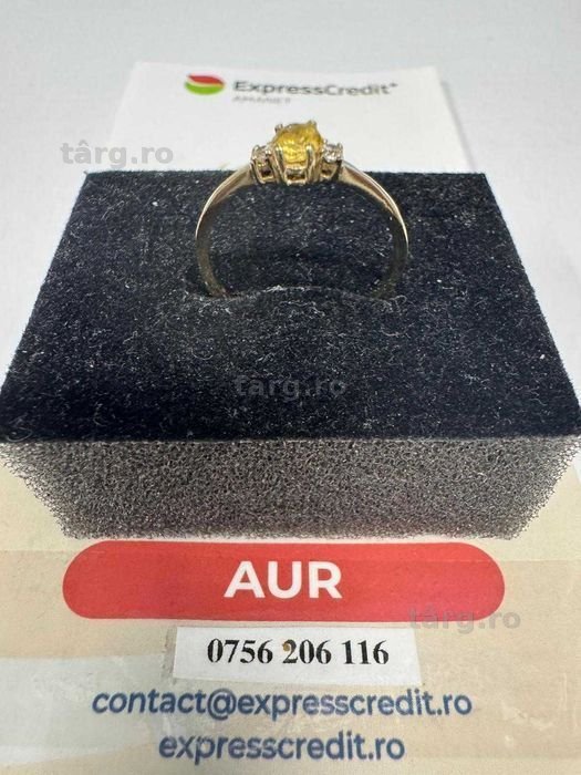 Inel din aur 14k (68751.2/ 10 Pacurari 1) Garantie 2 ani!